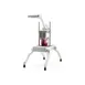 Winco OS-188 Kattex Manual Onion Slicer, 3/16" Stainless Steel Wire Blade, Aluminum Lever, Non‑Skid Feet, Tool 1 image