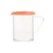 Winco PDG-10AC 10 oz. Plastic Dredge with 4 Color Snap-on Lids 3 image