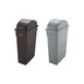 Winco PTC-23K Slender Trash Can, 23 Gallon, 20-1/8”L X 10-7/8”W X 29-7/8”H, HDPE, Black 2 image