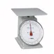 Winco SCAL-820 8" Dial 20 Lb. Portion Scale, 10-29 lb Capacity, 9-3/5" Steel Platform, Painted Enamel Steel 1 image