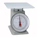 Winco SCAL-9100 9" Dial 100 lb. Portion Scale – 12-3/5" Steel, 100-250 lb Capacity, Painted Enamel Steel, Fixed Dial 1 image