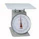 Winco SCAL-9130 9\" Dial 130 lb. Portion Scale, Painted Enamel Steel, 12-3/5\" Platform, 11-12\" Width 1 image