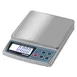 Winco SCAL-D22 - 22 lb Digital Portion Control Scale, 6"x6" Stainless Steel Platform, 2-1/2" LCD, Battery/AC 1 image