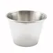 Winco SCP-25 - 2.5 oz Round Stainless Steel Sauce Cup, 2 oz Capacity, Durable Metal Finish - 1 Dozen 1 image