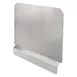 Winco SFSG-2018 Stainless Steel 20 1/2" x 18" x 1" Splash Guard for Fryers 1 image