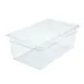 Winco SP7108 Poly-Ware 7 3/4" Deep Full Size Polycarbonate Food Pan 1 image