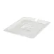 Winco SP7200C Clear 1/2 Size Food Pan Cover w/ Handle, Polycarbonate 1 image