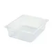 Winco SP7204 Poly-Ware 3 1/2" Deep 1/2 Size Polycarbonate Food Pan 1 image