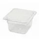 Winco SP7604 Poly-Ware1/6 Size Clear Polycarbonate Food Pan 1 image