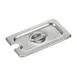 Winco SPCN Steam Table Pan Cover, 1/9 Size, Slotted, with Handle 1 image