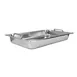 Winco SPF2-HD Get-A-Grip Chafing Dish Pan, 8 Qt., Full Size, 2" Deep 1 image