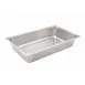 Winco SPF4 4" Deep Full Size Standard Weight Anti-Jam Stainless Steel Steam Table Pan  1 image