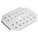 Winco SPFB-2 Half Size Steam Pan, Stainless Steel False Bottom 1 image