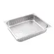 Winco SPJH-202PF  22 Gauge 2 1/2" Half Size Stainless Steel Perforated Steam Table Pan  1 image