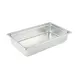 Winco SPJL-104 25 Gauge 4" Full Size Solid Anti-Jam Steam Table Pan 1 image
