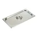 Winco SPSCT Steam Table Pan Cover, 1/3 Size, Solid, with Handle 1 image