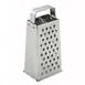 Winco SQG-1 Stainless Steel Tapered Box Cheese Grater w/ Handle, 4" x 3" x 9" 1 image