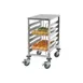 Winco SRK-12 12 Pan Undercounter Stainless Steel Steam Table / Food Pan Rack 2 image