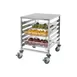 Winco SRK-12D 12 Pan Undercounter Stainless Steel Steam Table / Food Pan Rack 2 image