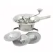 Winco SVM-9 2 Qt Stainless Steel Food Mill w/ 2 Dishes, 9" Diam. 1 image