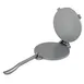Winco TPC-8A 8" Round Manual Tortilla Press w/ Handle, Aluminum 1 image