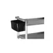 Winco UC-SB Black Plastic Silverware Bin for Bus Cart 2 image