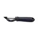 Winco VP-303 Peeler, 7-1/2", Stainless Steel Straight Blade, Soft Grip Handle 1 image