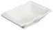 Winco WDP021-107 Mescalore White Rectangular Porcelain Dish, General, 5-1/4" x 3-7/8", 4 oz - 36/Case 1 image