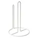 Winco WHW-12 Rolled Microfiber Towel Holder, White, Fits Up To  7" Dia x 11"H Rolls 1 image