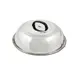 Winco WKCS-14 Wok Cover, 13-3/4" Dia., Round, with Handle, Stainless Steel 1 image