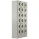 Winholt WL-618-15 Beige Floor Mounted Lockers w/ 6-Tier - 36"W X 15"D X 78"H 1 image