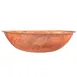 Winco WWB-10 10" Round Salad Bowl, Woven Wood 2 image