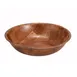 Winco WWB-10 10" Round Salad Bowl, Woven Wood 1 image