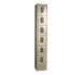 Winholt WL-66 Beige 1-Column Locker w/ (6) 10" x 12" x 12" Compartments, Perforated Doors 1 image