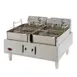 Wells F-30 Split Pot Countertop Electric Fryer w/ 30-Lb. Oil Capacity, 2 Full Size Baskets 1 image