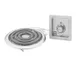 Wells H-336 10" Electric Built-In Hotplate w/ (1) Spiral Burner, Infinite Controls, 208/240v 1 image