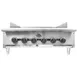 Wells HDCB-3630G 36" Countertop Heavy Duty Gas Radiant Charbroiler w/ (6) Burners, 120.000 BTU 5 image