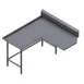 Winholt CDT-14-I-72R 72" Island Clean Dish Table, 9" Splash -14 Gauge S.Steel / Right-to-Left 1 image