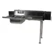 Winholt SDT-14-S-96R 96" Soiled Straight Dish Table, 14‑Gauge Stainless Steel / Right-to-Left 1 image