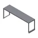 Winholt SSTMS-1572 Shelf, Table Mount, Single, 72"W X 15"D 1 image