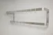 Winholt SSWMPR-4816-D 48"W Stainless Steel Wall Mount Pot Rack w/ (18) Hooks 1 image