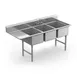 Winholt WS3T1620LD18 Three Compartment Sink 1 image
