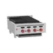 Wolf ACB25 25" Countertop Heavy Duty Gas Radiant Charbroiler w/ (4) Burners, 68.000 BTU 1 image