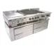 Wolf ARS84 84" 4 Drawers Refrigerated Chef Base w/ Marine Edge Top, Stainless Steel 1 image