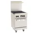 Wolf C24S-4B 24" Gas Restaurant Range w/ (4) Open Burners, (1) Space Saver Oven, 143.000 BTU 1 image
