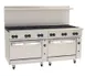Wolf C72SS-12B 72" Gas Restaurant Range w/ (12) Open Burners, (2) Standard Ovens, 430.000 BTU 1 image