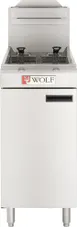Wolf WF300-QS-COMMANDER 15" Quick Ship Floor Model Full Pot Gas Deep Fryer, 35-40 lbs, 90.000 BTU 1 image
