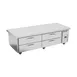 Beverage Air WTFCS72HC-76 76" 4 Drawers Worktop Cook Stand Freezer w/ Marine Edge, 14.5 cu. ft. 1 image