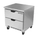 Beverage Air WTFD32AHC-2-FLT 32" 1-Section Worktop Freezer w/ 2 Drawers, 7.2 cu. ft. 2 image