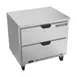 Beverage Air WTFD36AHC-2-FLT 36" 1-Section Worktop Freezer w/ 2 Drawers, 8.7 cu. ft. 1 image
